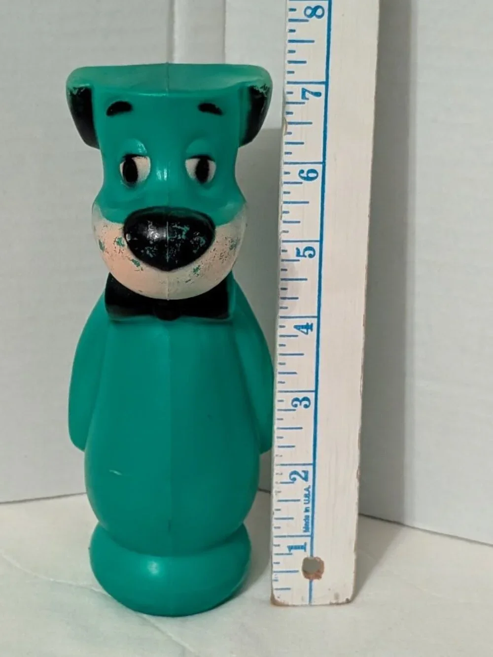 Vintage 1960's Hanna-Barbera Blow Mold Yogi Bear/Huckleberry Hound Bowling Pins